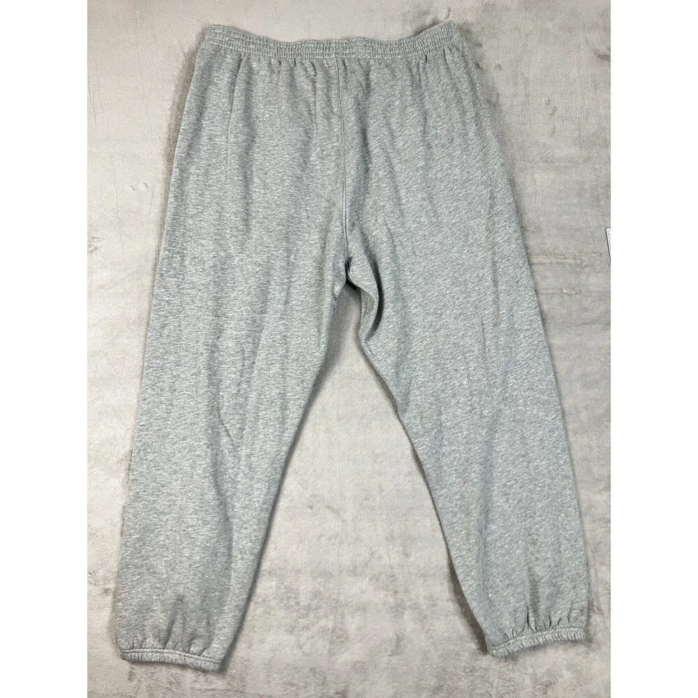 J.Crew 83 Fleece Sweatpants Mens XL Gray Cotton Blend Jogger Athleisure